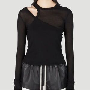 NWOT Rick Owen’s Banana Cut long sleeve